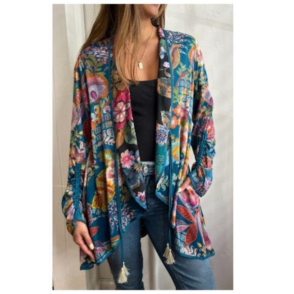 Johnny Was Lapham Ryder Reversible Coat Size Small - Picture 16 of 16